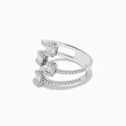 Rings|Effy Jewelry Classique 14K White Gold Diamond Ring