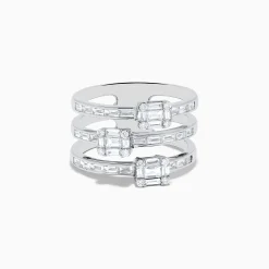 Rings|Effy Jewelry Classique 14K White Gold Diamond Ring 1.00 TCW