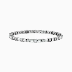 Bracelets|BH Multi Classique 14K White Gold Diamond Tennis Bracelet 2.08 TCW
