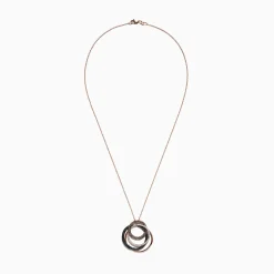 Necklaces & Pendants|Effy Jewelry Confetti 14K Gold Espresso, Black u0026 White Diamond Pendant, 1.65 TCW