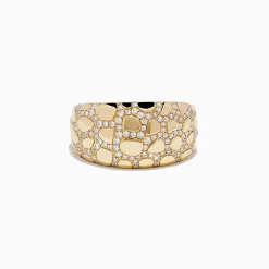 Rings|Effy Jewelry D'oro 14K Yellow Gold Animal Print Diamond Ring