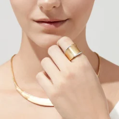 Rings|Effy Jewelry D'Oro 14K Yellow Gold Diamond Accented Ring, 0.27 TCW