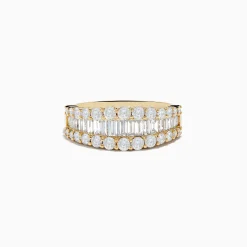 Rings|Effy Jewelry D'oro 14K Yellow Gold Diamond Band Ring 1.55 TCW