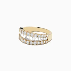 Rings|Effy Jewelry D'oro 14K Yellow Gold Diamond Band Ring 1.55 TCW
