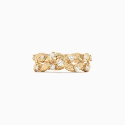 Rings|Effy Jewelry D'Oro 14K Yellow Gold Diamond Ring, 0.33 TCW