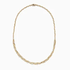 Necklaces & Pendants|BH Multi D'Oro 14K Yellow Gold Diamond Necklace, 1.21 TCW