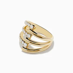 Rings|Effy Jewelry D'Oro 14K Yellow Gold Diamond Ring