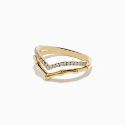 Rings|Effy Jewelry D'oro 14K Yellow Gold Diamond Ring