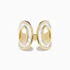 Rings|Effy Jewelry D'Oro 14K Yellow Gold Diamond Open Ring