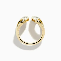 Rings|Effy Jewelry D'Oro 14K Yellow Gold Diamond Open Ring