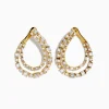 Earrings|Effy Jewelry D'Oro 14K Yellow Gold Diamond Statement Earrings 2.01 TCW