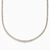 Necklaces & Pendants|Effy Jewelry Duo 14K Two-Tone Gold Diamond Tennis Necklace 2.94 TCW