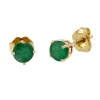 Earrings|Effy Jewelry Gemma Emerald Stud Earrings, 0.95 TCW