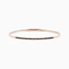 Bracelets|BH Multi 14K Rose Gold Espresso Diamond Bangle