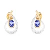 Earrings|Effy Jewelry 14K Two Tone Gold Tanzanite and Diamond Earrings, 1.03 TCW