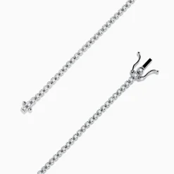 Bracelets|Effy Jewelry 14K White Gold 0.25 Ct. Diamond Tennis Bracelet