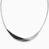Necklaces & Pendants|Effy Jewelry 14K White Gold Black and White Diamond Necklace