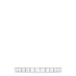 Rings|Louis Creations 14K White Gold Channel Set Diamond Eternity Band, 0.50 TCW
