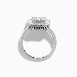 Rings|Effy Jewelry 14K White Gold Diamond Statement Ring