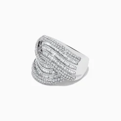 Rings|Effy Jewelry 14K White Gold Diamond Statement Ring