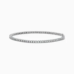 Bracelets|Effy Jewelry 14K White Gold Diamond Tennis Bracelet 0.98 TCW