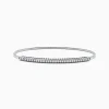 Bracelets|Effy Jewelry 14K White Gold Flexible Diamond Bangle