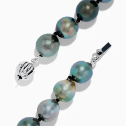 Bracelets|Effy Jewelry 14K White Gold Tahitian Pearl Bracelet