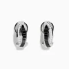 Earrings|Effy Jewelry 14K White Gold White and Black Diamond Earrings