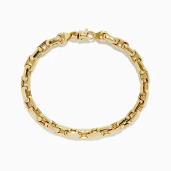 Mens|Richline Group 14K Yellow Gold 9" Chain Link Bracelet