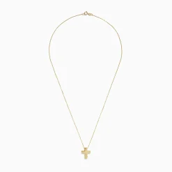 Necklaces & Pendants|Effy Jewelry 14K Yellow Gold Cross Pendant