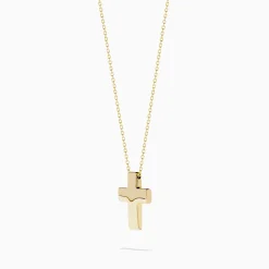Necklaces & Pendants|Effy Jewelry 14K Yellow Gold Cross Pendant