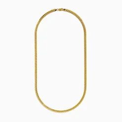 Mens|Effy Jewelry 14K Yellow Gold Cuban Chain 22"