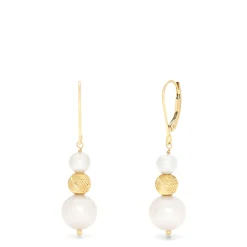 Earrings|Effy Jewelry 14K Yellow Gold Cultured Fresh Water Pearl Earrings