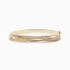 Bracelets|Effy Jewelry 14K Yellow Gold Diamond Crossover Bracelet