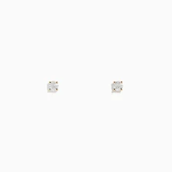 Earrings|Effy Jewelry 14K Yellow Gold Diamond Solitaire Stud Earrings, 0.15 TCW