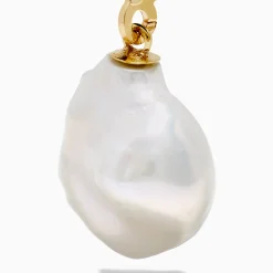 Earrings|Effy Jewelry 14K Yellow Gold Fresh Water Keshi Pearl Drop Earrings