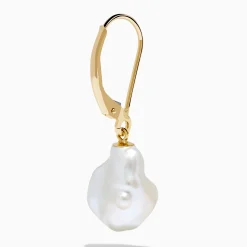 Earrings|Effy Jewelry 14K Yellow Gold Fresh Water Keshi Pearl Drop Earrings