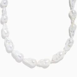 Necklaces & Pendants|Effy Jewelry 14K Yellow Gold Freshwater Baroque Pearl Necklace