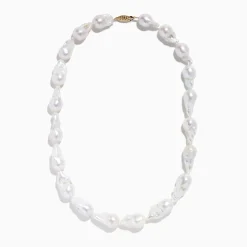 Necklaces & Pendants|Effy Jewelry 14K Yellow Gold Freshwater Baroque Pearl Necklace