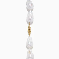 Necklaces & Pendants|Effy Jewelry 14K Yellow Gold Freshwater Baroque Pearl Necklace