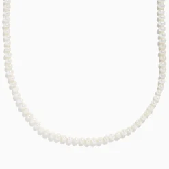 Necklaces & Pendants|Effy Jewelry 14K Yellow Gold Freshwater Pearl and Paperclip Chain Necklace