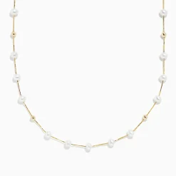 Necklaces & Pendants|BH Multi 14K Yellow Gold Freshwater Pearl Necklace