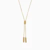 Necklaces & Pendants|Effy Jewelry 14K Yellow Gold Lariat Box Chain Necklace