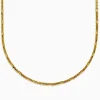 Mens|Necklaces & Pendants|Effy Jewelry 14K Yellow Gold 3mm Hollow Alternated Round Box 20" Necklace