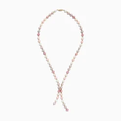 Necklaces & Pendants|Effy Jewelry 14K Yellow Gold Multi Color Cultured Fresh Water Pearl Necklace