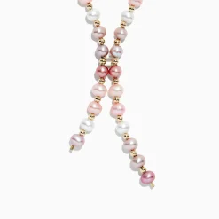 Necklaces & Pendants|Effy Jewelry 14K Yellow Gold Multi Color Cultured Fresh Water Pearl Necklace