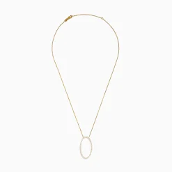 Necklaces & Pendants|Effy Jewelry 14K Yellow Gold Oval Pendant