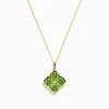Necklaces & Pendants|Effy Jewelry 14K Yellow Gold Peridot and Diamond Pendant