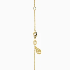 Necklaces & Pendants|Effy Jewelry 14K Yellow Gold Peridot and Diamond Pendant