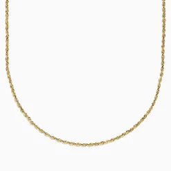 Necklaces & Pendants|Effy Jewelry 14K Yellow Gold Rope 20" Chain